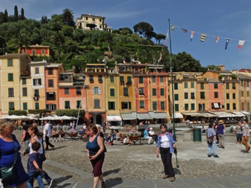 16.Fassaden in Portofino